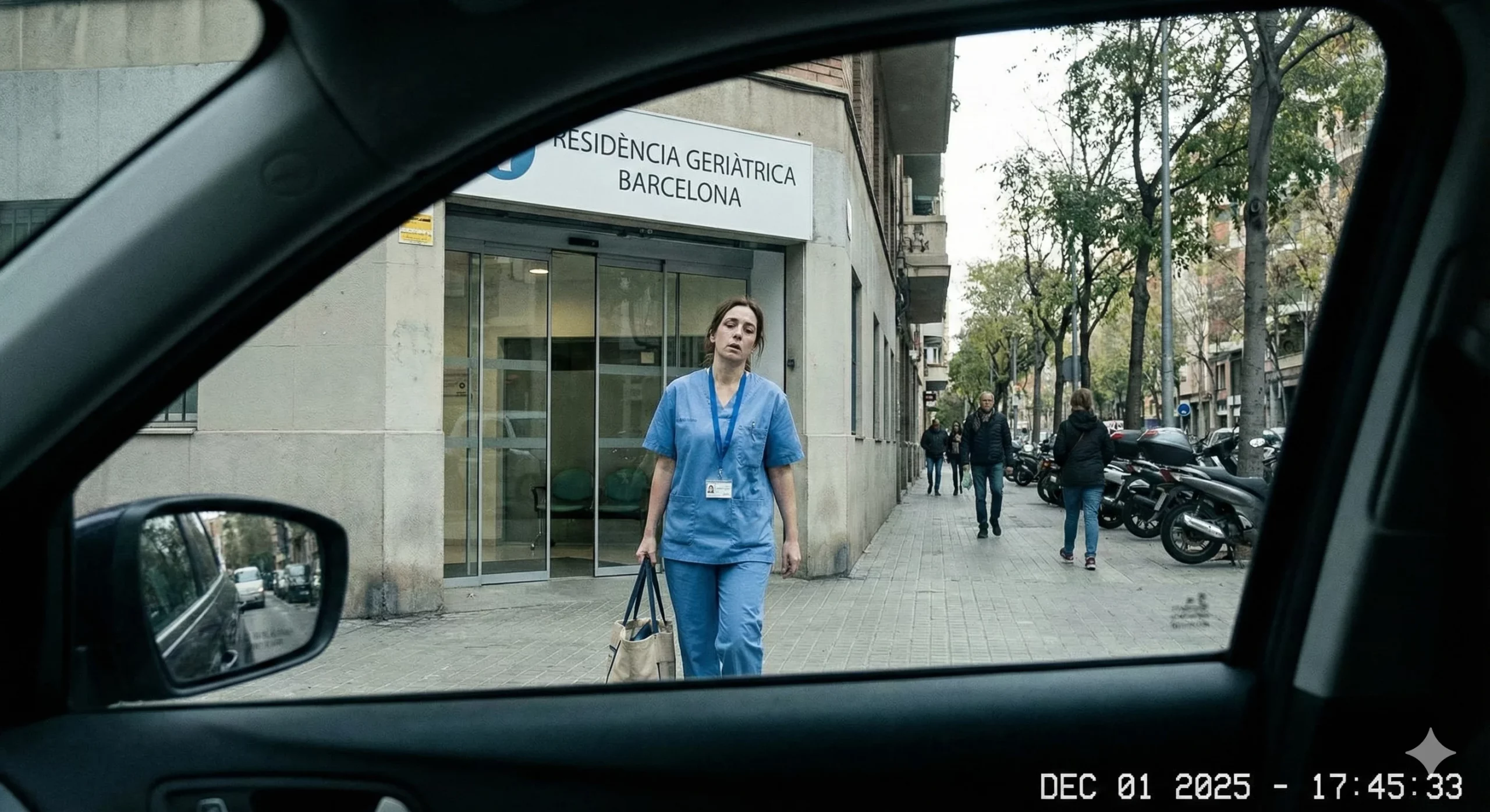 Detective investigando baja fingida y trabajo en negro