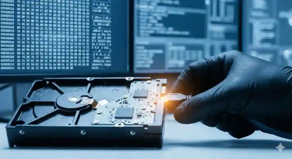 Análisis forense de disco duro en laboratorio Investicat