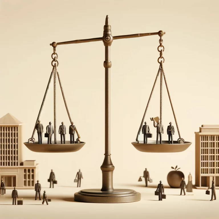 balanza entre los derechos laborales y la gestión empresarial