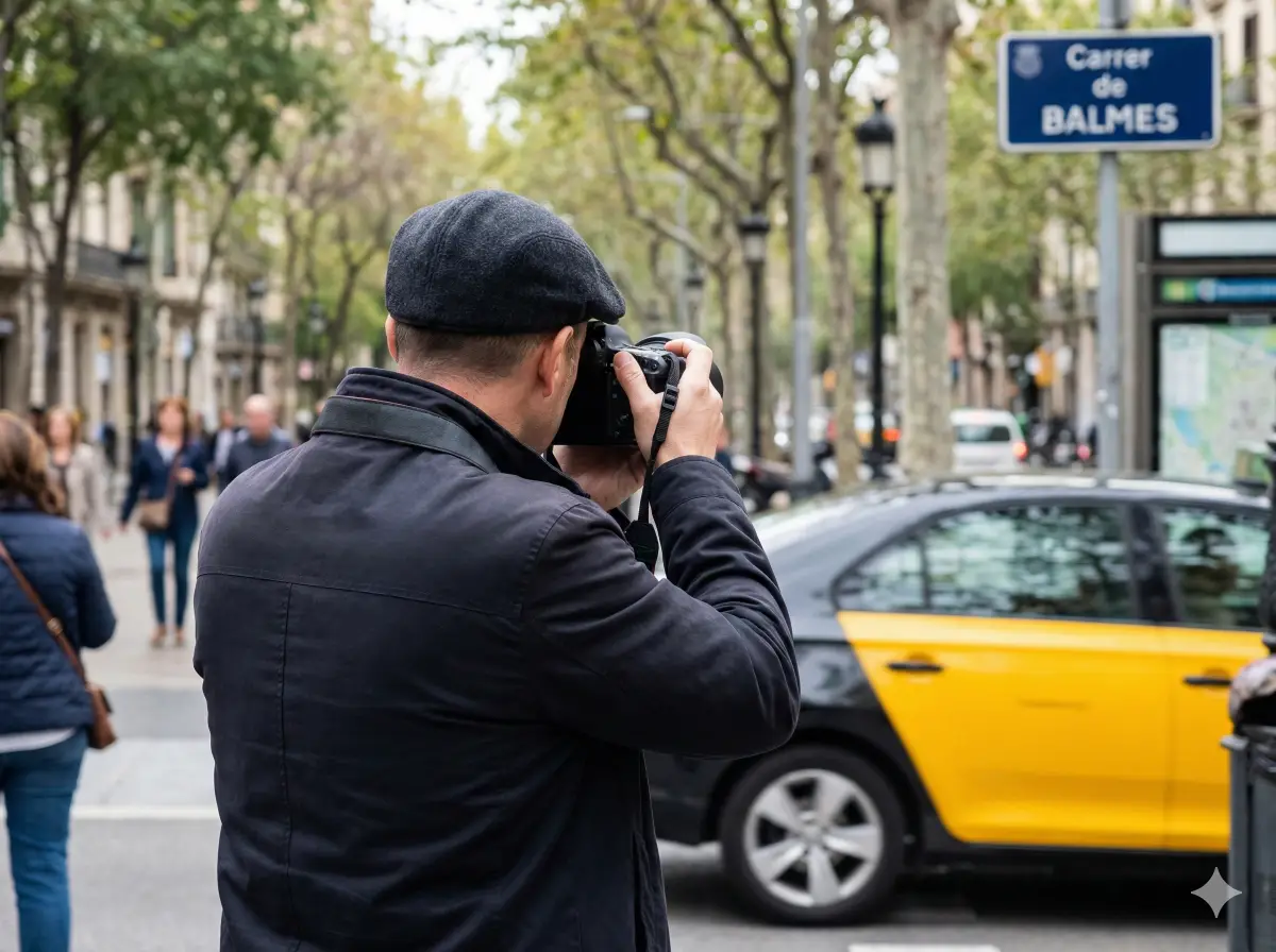Detective de Investicat aplicando protocolo de visibilidad en Barcelona