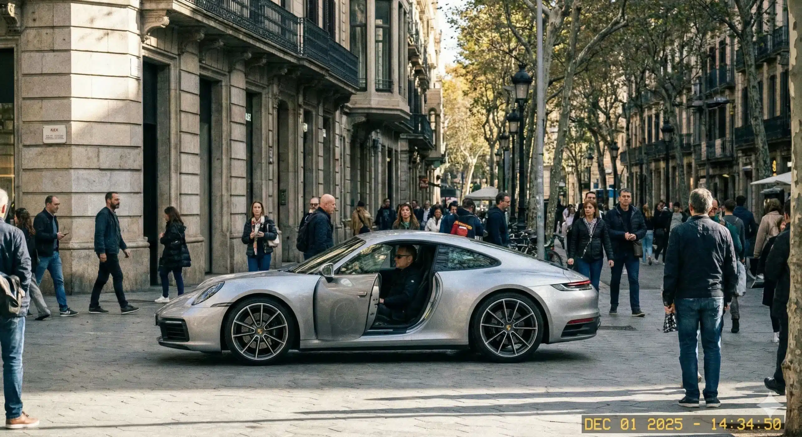 Investigado por impago de pensión abriendo con sus llaves un coche de lujo
