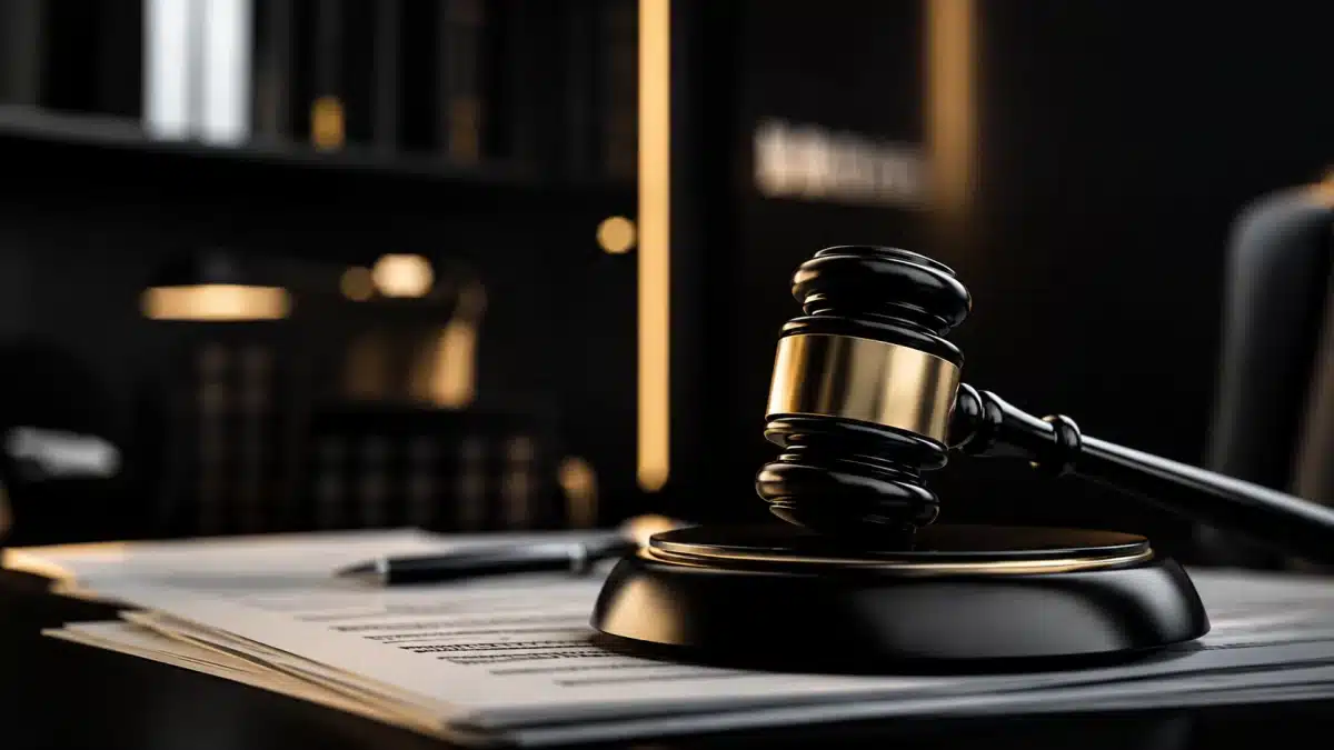 Mazo judicial representando una sentencia del Tribunal Supremo de despido procedente con pruebas de detective.
